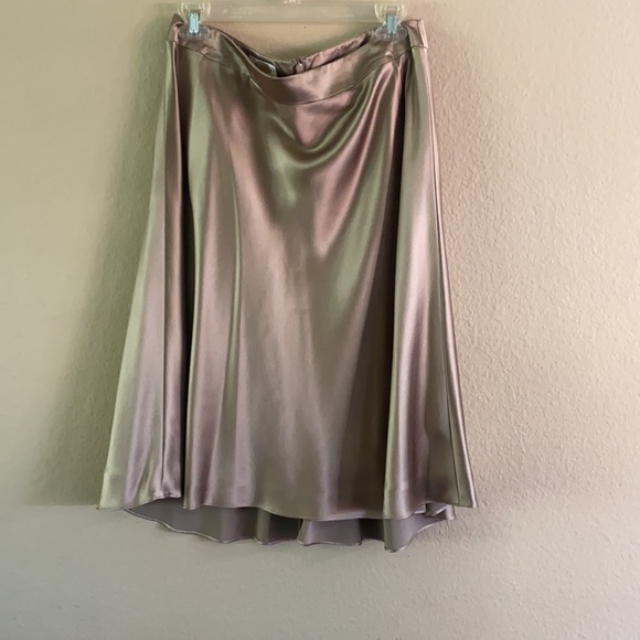 Talbots silk skirt Petites - Picture 7 of 7